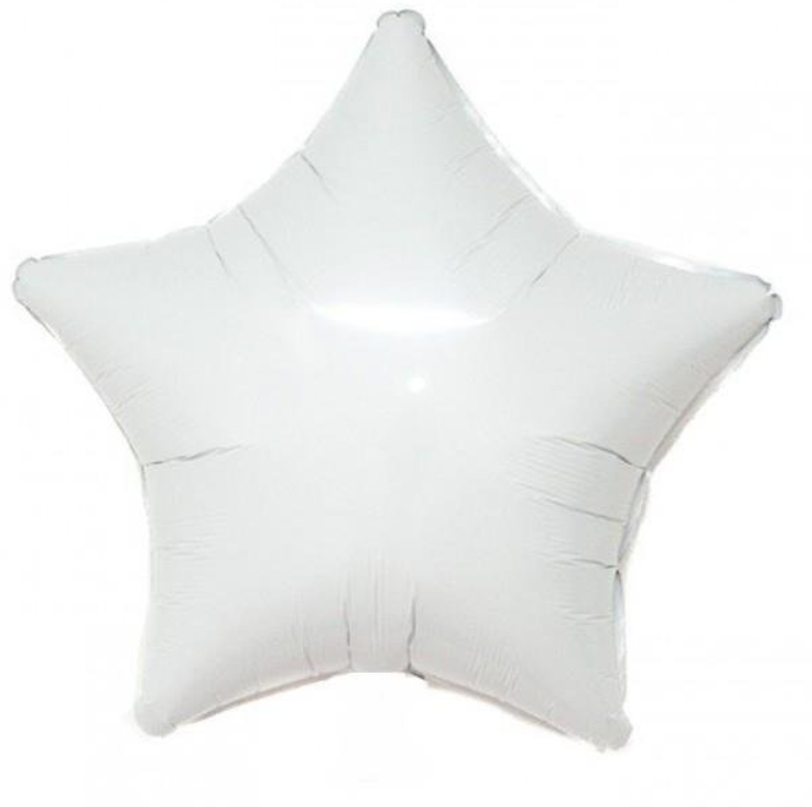 Yıldız Folyo Balon Beyaz 18 INÇ